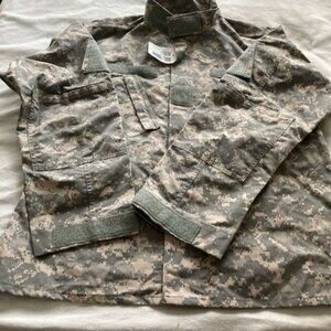 Digital BDU Coat & Trouser Utility Army Combat Uniform Large Coat Large Pants